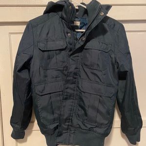 H&M Youth Snow Jacket Navy Blue